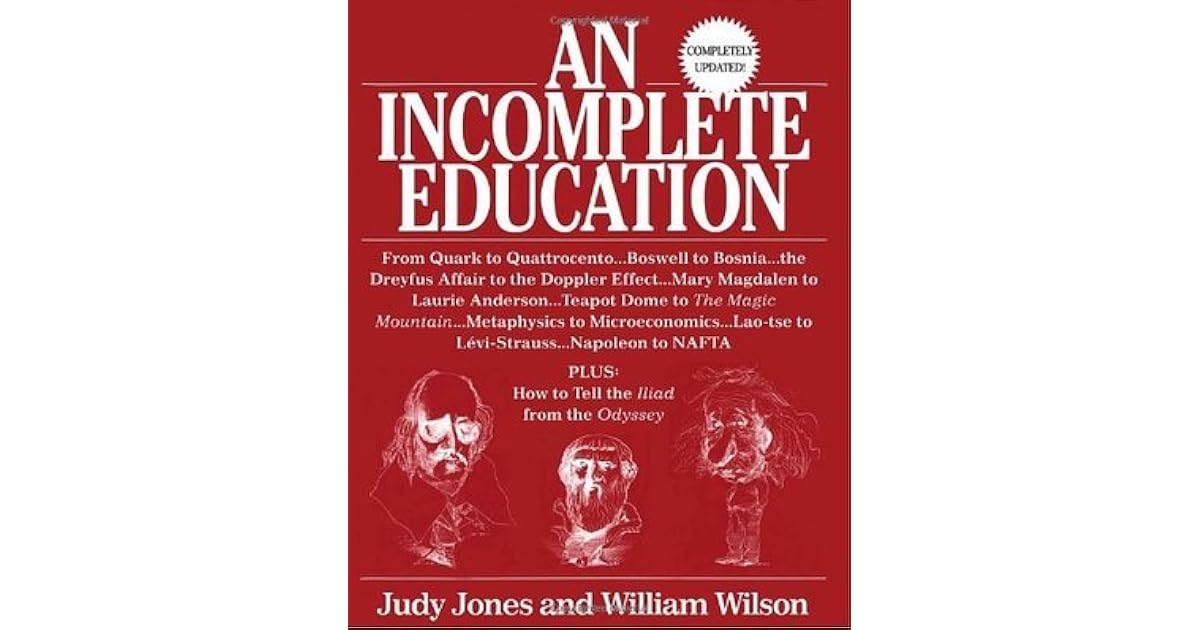 An Education by Judy Jones