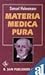 Materia Medica Pura by Samuel Hahnemann