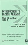 Introduction to Factor Analysis: What It Is and How To Do It (Quantitative Applications in the Social Sciences) Introduction to Factor Analysis: What It Is and How To Do It (Quantitative Applications in the Social Sciences)