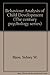 Behavior Analysis of Child Development