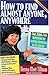How to Find Almost Anyone, Anywhere