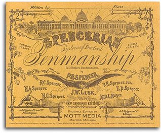 Spencerian Penmanship (Copybook #2)