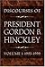 Discourses of President Gordon B. Hinckley, Vol. 1: 1995-1999