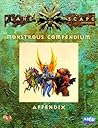 Monstrous Compendium Appendix Monstrous Compendium Appendix