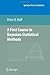 A First Course in Bayesian Statistical Methods (Springer Texts in Statistics)