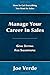 Manage Your Career In Sales - Goal Setting For Salespeople by... by Joe Verde