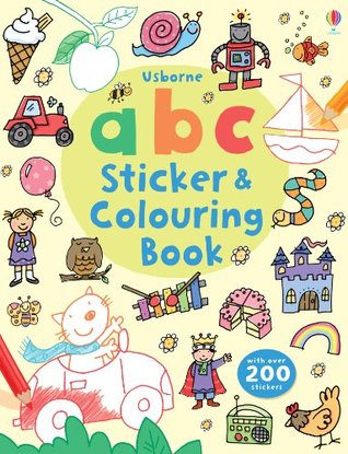 ABC Sticker And Colouring Book by Jessica Greenwell