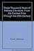 3,000 Years of Hebrew Literature;: From the Earliest Time Through the 20th Century,