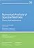 Numerical Analysis of Spectral Methods : Theory and Applications