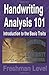 Handwriting Analysis 101: I...
