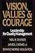 Vision, Values, and Courage: Leadership for Quality Management