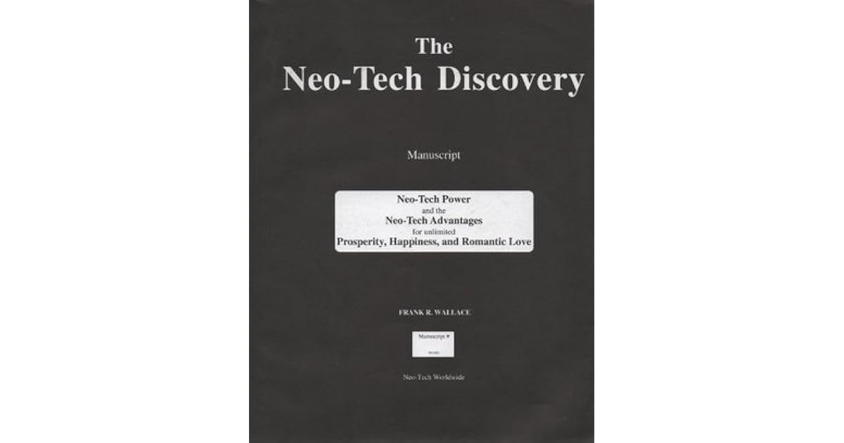 NeoTech Manuscript for Zonpower The Entelechy of Prosperity and