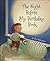 The Night Before My Birthday Book by Joni Rubinstein (2013-05-03)