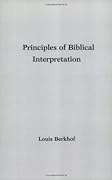 Principles of Biblical Interpretation