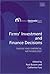 Firms’ Investment and Finance Decisions: Theory and Empirical Methodology