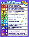 The Ten Commandments for Kids Chart