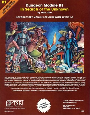 In Search of the Unknown (D&D, Basic Rules, Module, B1)