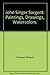 John Singer Sargent: Paintings, Drawings, Watercolors.