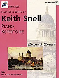 Piano Repertoire: Baroque & Classical Preparatory Level (Paperback)