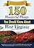 150 Wonderful Things you should know about West Virginia: A Celebration of the 150th Anniversary of West Virginia.