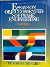 Essays on Object-Oriented Software Engineering Essays on Object-Oriented Software Engineering