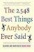 The 2548 Best Things Anybody Ever Said by Robert Byrne