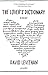 The Lover's Dictionary by David Levithan