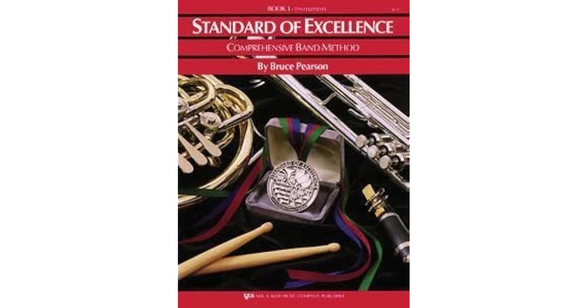 Standard Of Excellence Comprehensive Band Method Book 1 (Trombone Bass Clef) by Bruce Pearson