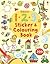 123 Sticker & Colouring Book