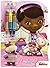 Boo Boos Happen: Shaped Book to Color with Crayons (Doc McStuffins)