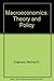Macroeconomics: Theory and ...