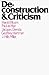 Deconstruction and Criticism