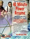 40 Minute Power Resume