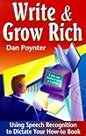 Write & Grow Rich: Using Voice-Recognition to Dictate Your How-To-Book