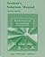 Student Solutions Manual fo...