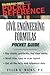 Civil Engineering Formulas