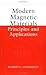 Modern Magnetic Materials: Principles and Applications