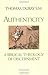 Authenticity: A Biblical Th...