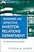 Running an Effective Investor Relations Department: A Comprehensive Guide (Wiley Corporate F&A Book 9)