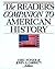 The Reader's Companion to American History by John A. Garraty