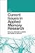Current Issues in Applied Memory Research (Current Issues in Memory)