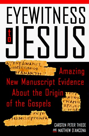 Eyewitness to Jesus (Hardcover)