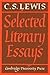 Selected Literary Essays