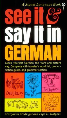 See It and Say It in German (Mass Market Paperback)