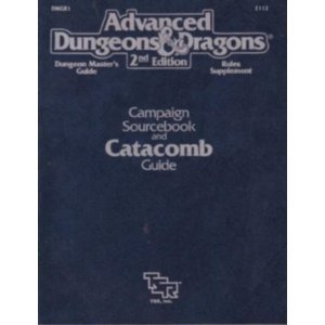 Dungeon Master's Guide Rules Supplement: Campaign Sourcebook and Catacomb Guide (Advanced Dungeons & Dragons 2nd Edition, Stock #2112)