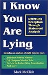 I Know You Are Lying by Mark McClish