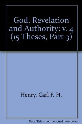 God, Revelation, and Authority, Volumes 1-6 (Hardcover)
