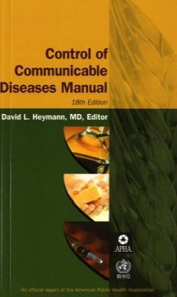 Control Of Communicable Diseases Manual (Paperback)