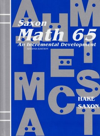 Saxon Math 65 (Hardcover)