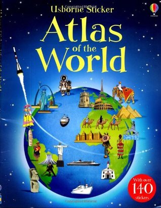 Sticker Atlas of the World (Paperback)